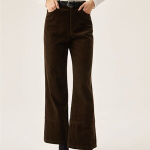 Commense Brown Wide Leg Pants